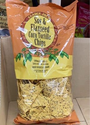 SOY & FLAXSEED TORTILLA CHIPS
