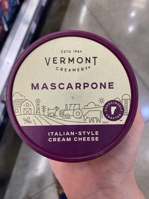 VERMONT CREAMERY, ITALIAN-STYLE CREAM CHEESE, MASCARPONE