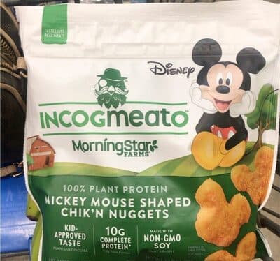 100% PLANT PROTEIN MICKEY MOUSE SHAPED CHIK'N NUGGETS