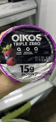 BLENDED GREEK YOGURT, MIXED BERRY