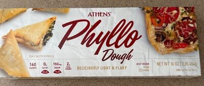 FILLO DOUGH PHYLLO PASTRY SHEETS
