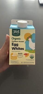 PASTEURIZED EGG WHITES