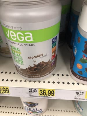 VEGA, NUTRITIONAL SHAKE DRINK MIX, CHOCOLATE