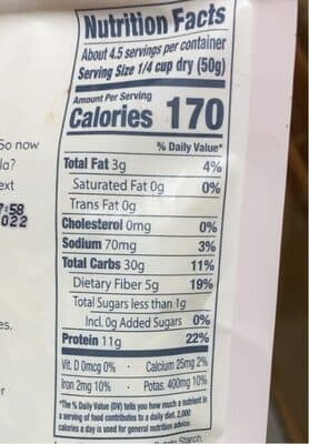 RICE MADE FROM CHICKPEAS