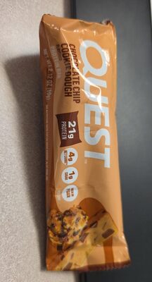 CHOCOLATE CHIP COOKIE DOUGH PROTEIN BAR, CHOCOLATE CHIP COOKIE DOUGH