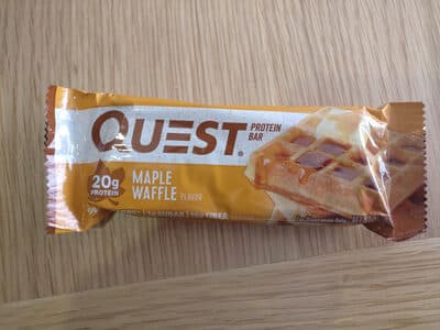MAPLE WAFFLE PROTEIN BAR, MAPLE WAFFLE