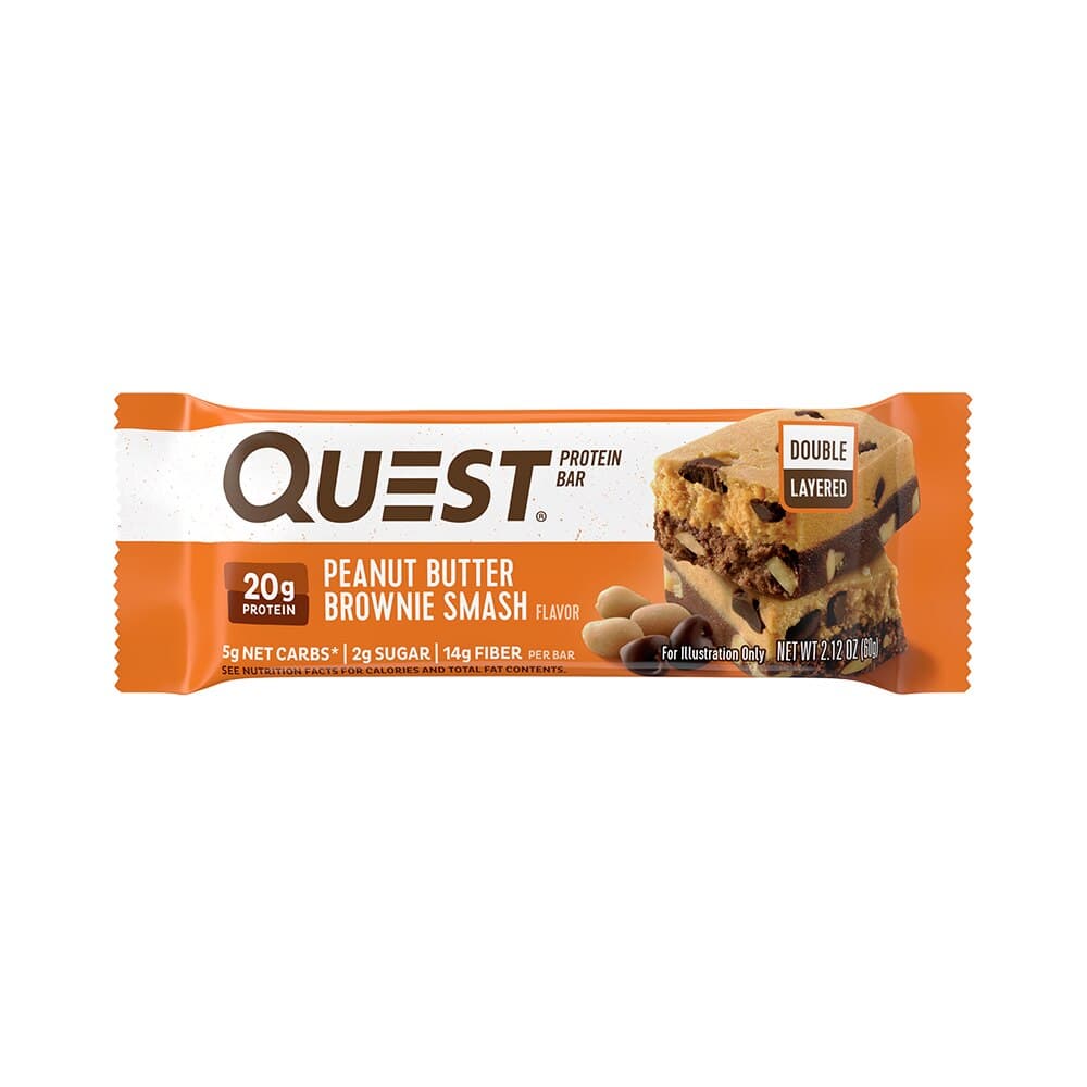 PEANUT BUTTER BROWNIE SMASH PROTEIN BAR, PEANUT BUTTER BROWNIE SMASH