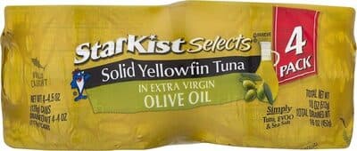 SOLID YELLOWF IN TUNA FILLET IN OLIVE OIL